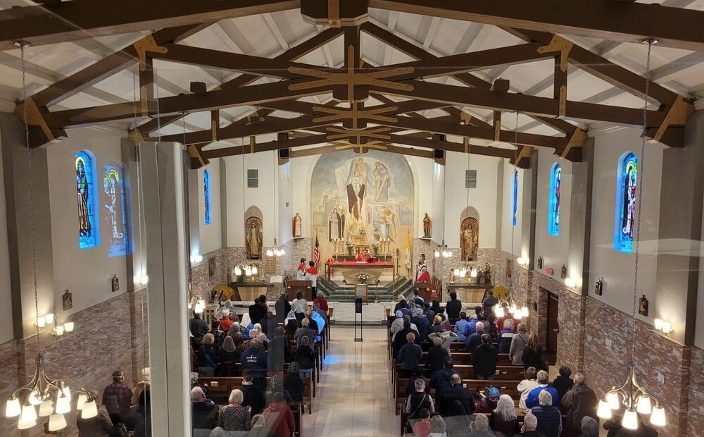 Image of: St Joan of Arc Catholic Church. Discover 10 Catholic Church Options in Las Vegas. Download Mass Schedules on Your Cell Phone Today!