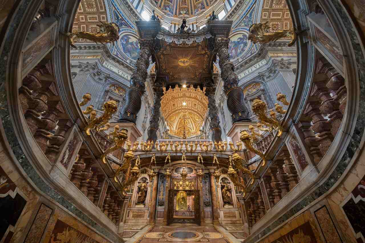St. Peter's Basilica, Vatican City. Remains of St. Simon and St. Jude Thaddeus.