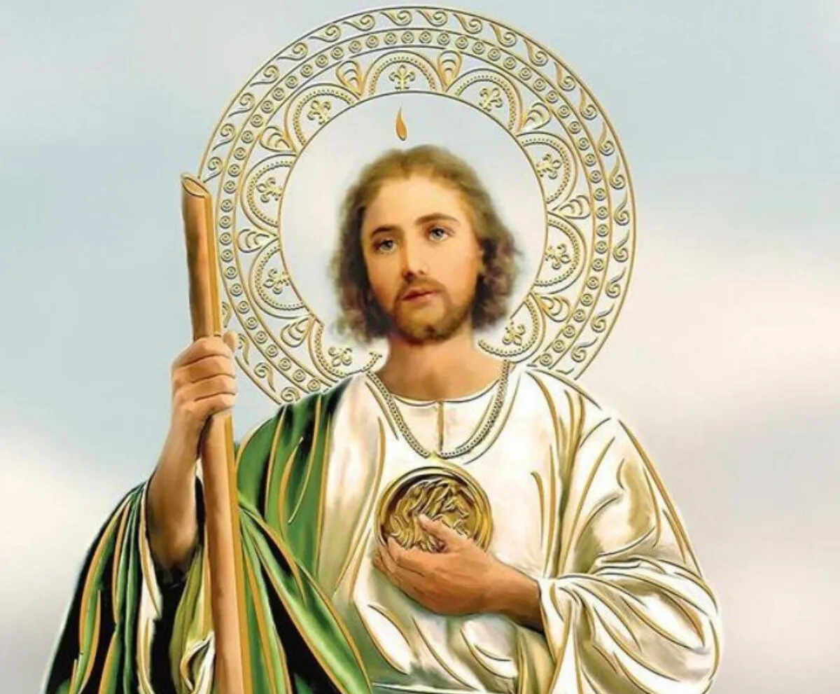 St. Jude Thaddeus, patron saint of urgent causes.