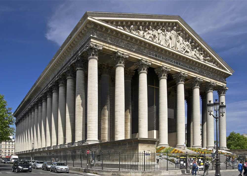 Madeleine Church. Discover the 11 Amazing Catholic Churches in Paris.