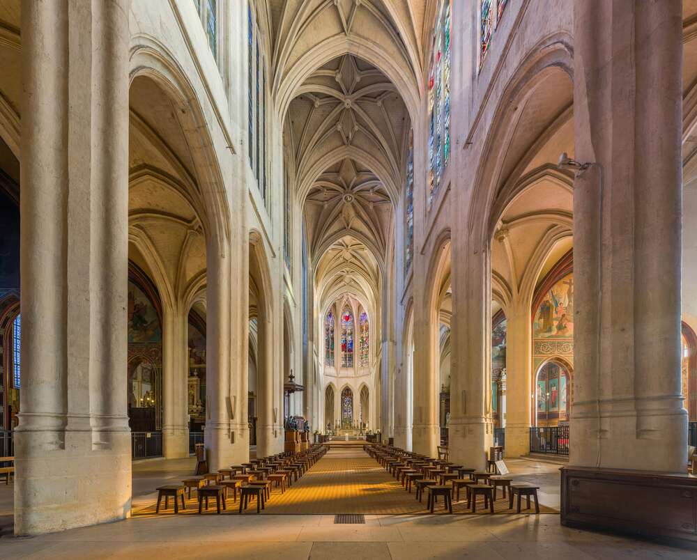 Saint Gervais Church. Discover the 11 Amazing Catholic Churches in Paris.