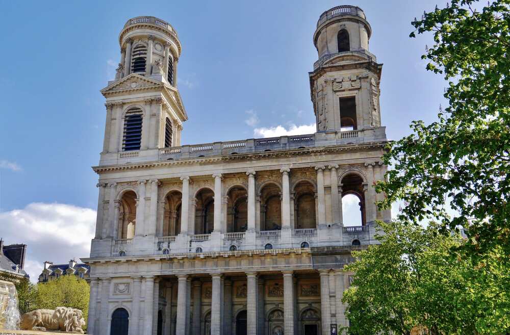 Saint Sulpice Church. Discover the 11 Amazing Catholic Churches in Paris.