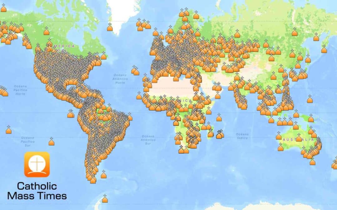 Catholic Mass Times Reaches All Countries of the World!