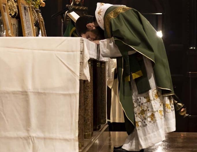 Initial Rites-Incensation of the altar