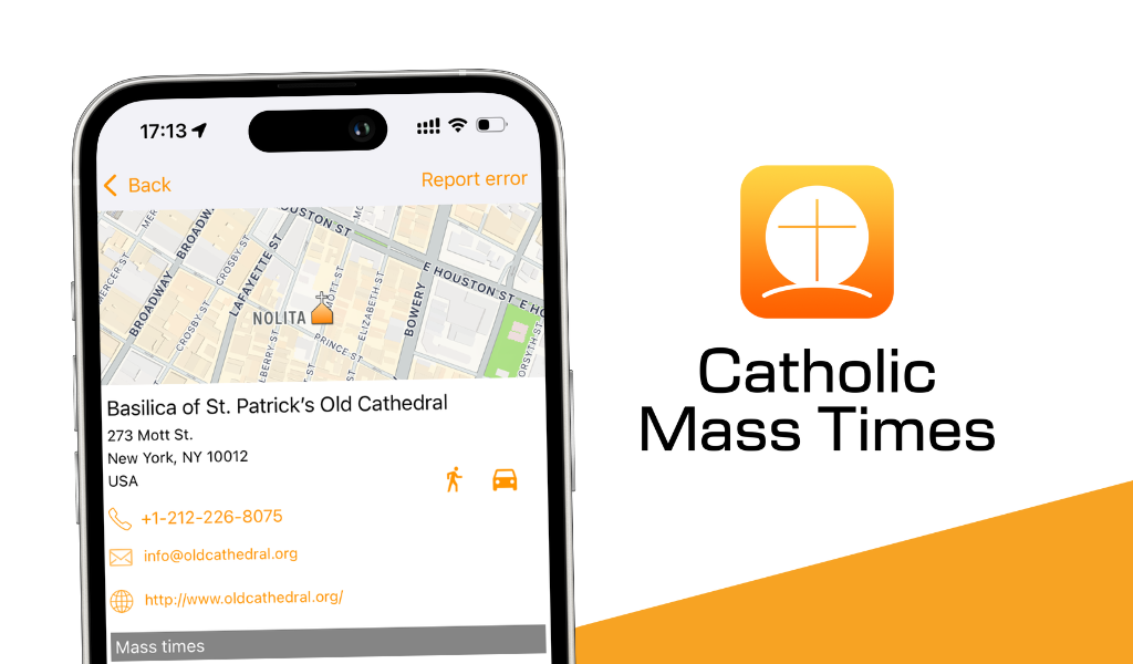 How do I find Masses in a different city?