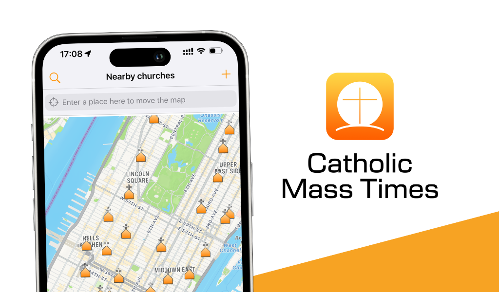 How Do I Search for Masses in another City in Catholic Mass Times?