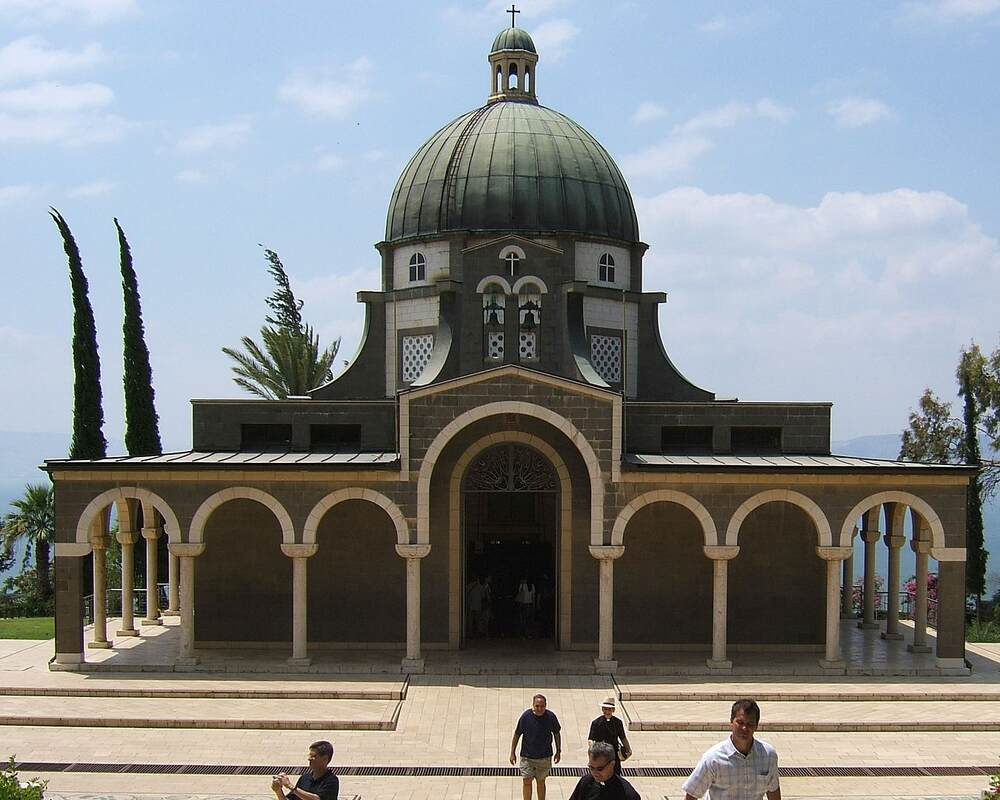 Church of the Beatitudes-Holy Land-Catholic Mass Times
