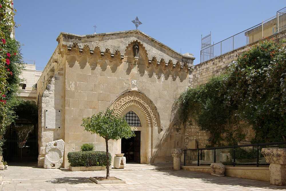 1. Monastery of the Flagellation - Via Dolorosa - Mass Schedule