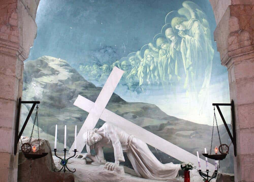 3. Armenian Chapel of the First Fall - Via Dolorosa - Mass Schedule