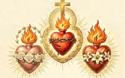 Sacred Hearts of Jesus, Mary, and Joseph