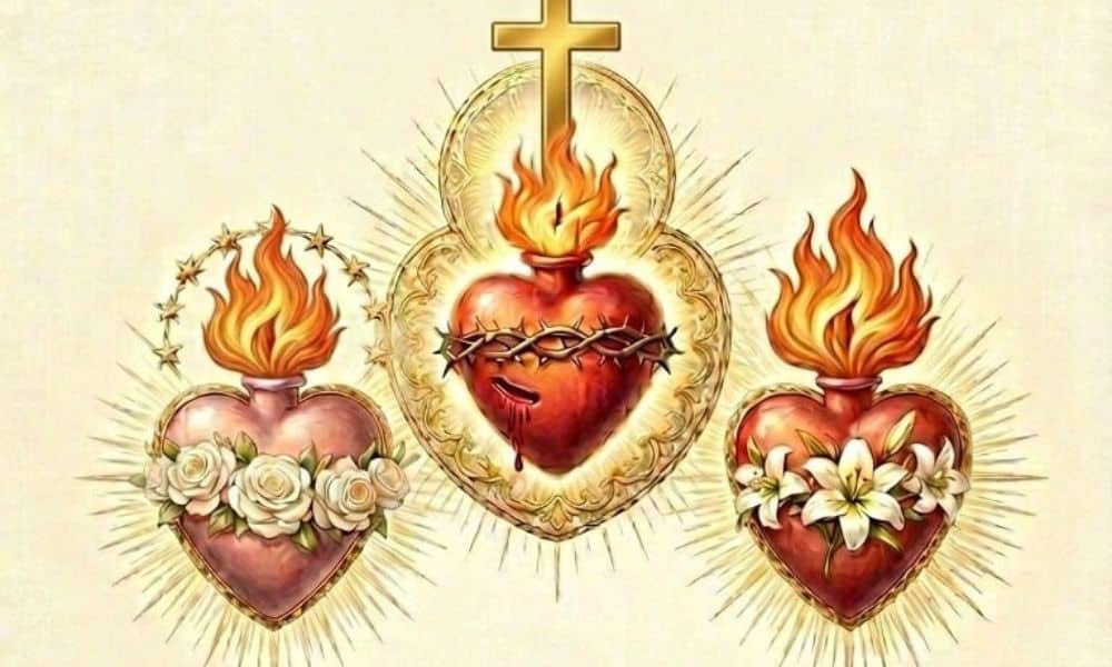 Sacred Hearts of Jesus, Mary, and Joseph