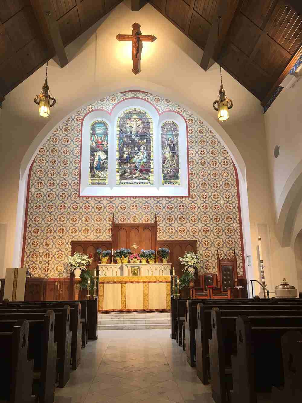 Catholic Churches in Boston - Shrine of Our Lady of Good Voyage - Catholic Mass Times