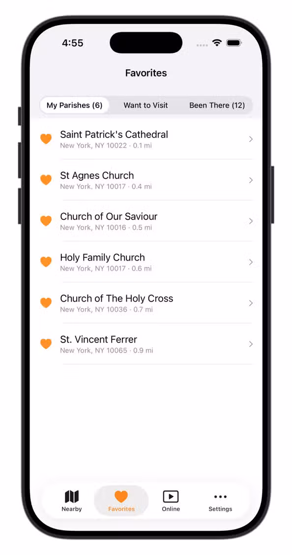 Favorite Catholic Churches - Catholic Mass Times