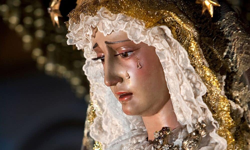 Oración a la Virgen de los Dolores - Horarios de Misa