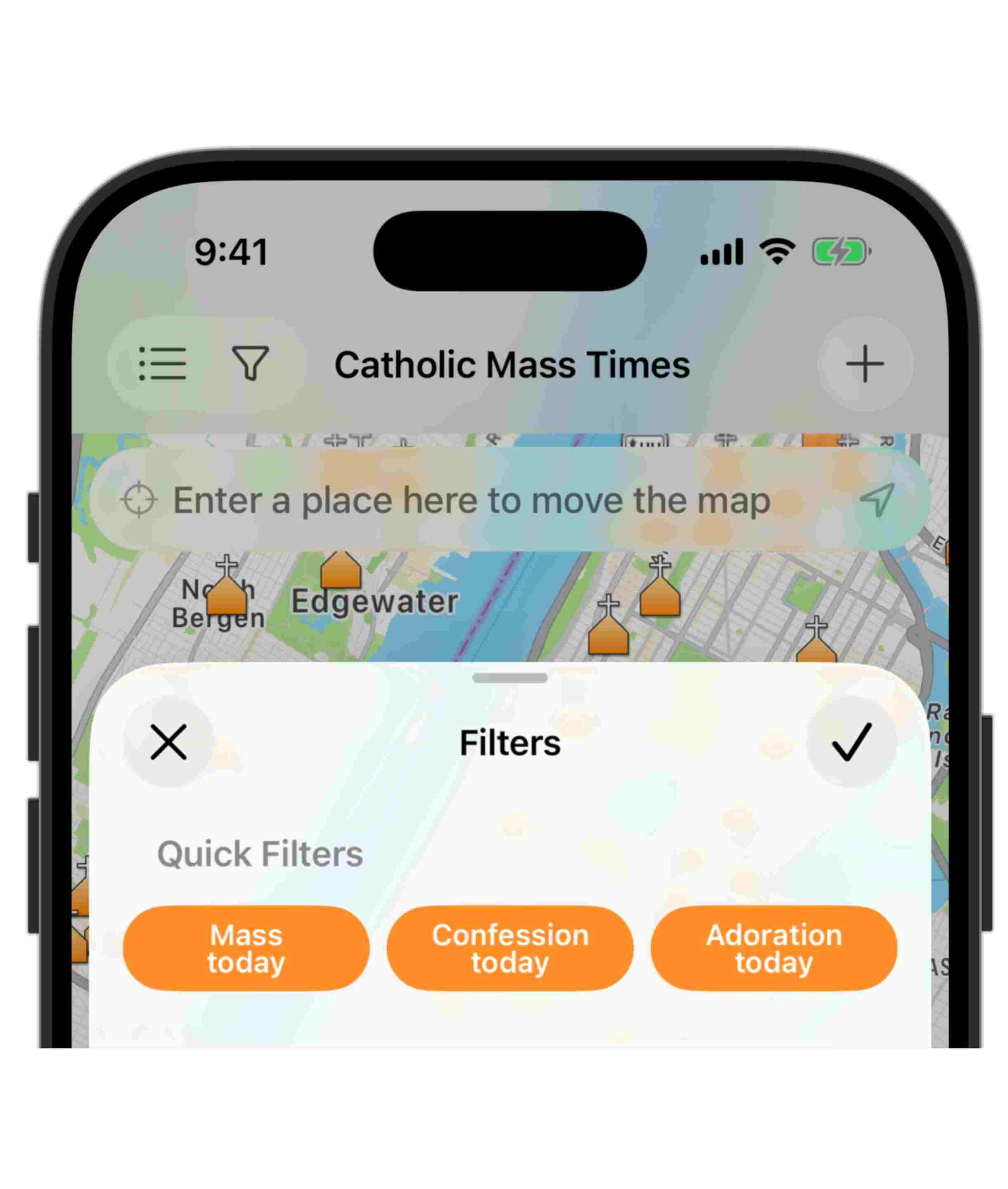 Quick Filters - Catholic Churches Near Me - Catholic Mass Times